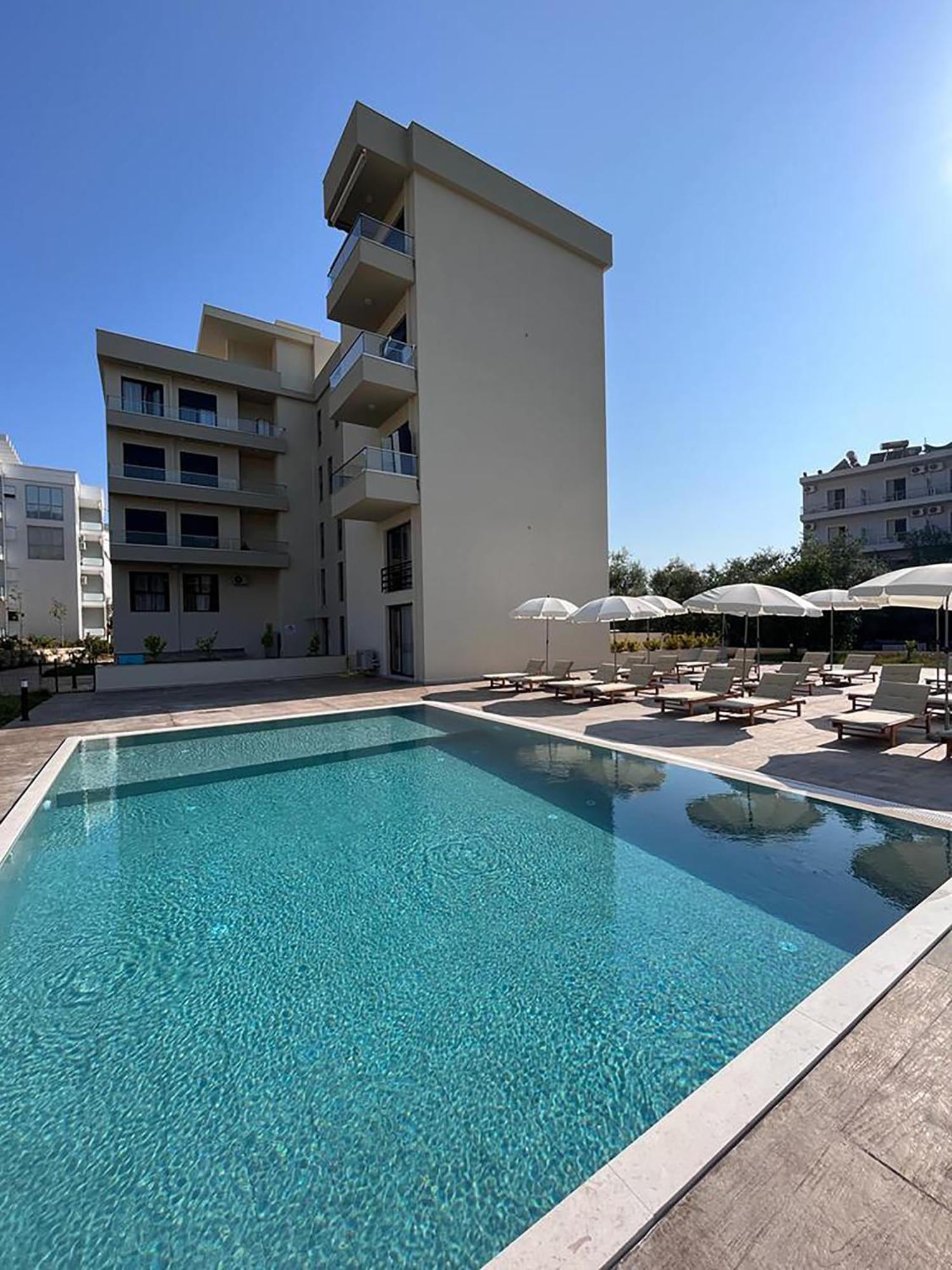 The Blue Wave Hotel Himarë Exteriér fotografie
